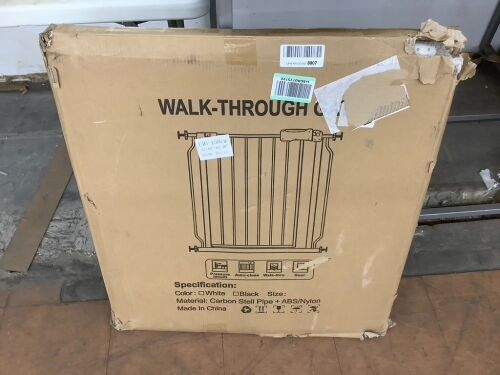 Walk Through Baby Gate 57.48-62.20" - Lot 175