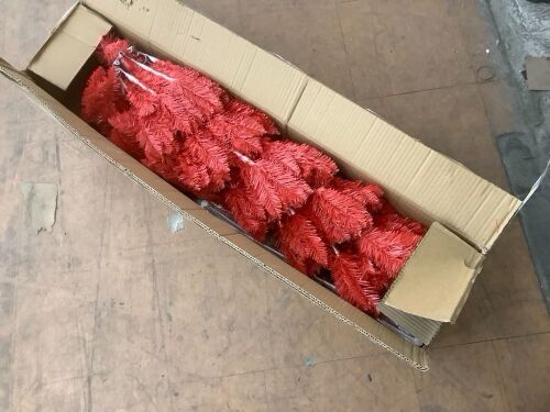 Pink Artificial Christmas Tree  - Lot 206