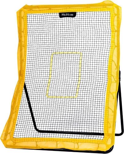McHom Lacrosse Baseball Softball Pitchback Rebounder Net, Adjustable Angle, 6ft x 3.6ft Practice Net Screen - Lot 226