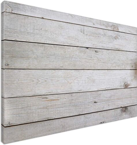 Navaris Magnetic Dry Erase Board, 24 x 36 inches, Wooden Planks Design - Lot 154