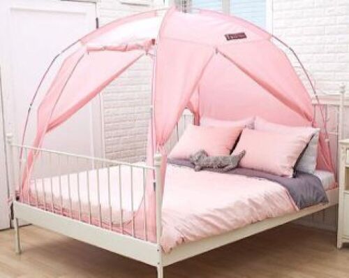 Besten Bed Tent, Pink, Twin  - Lot 389