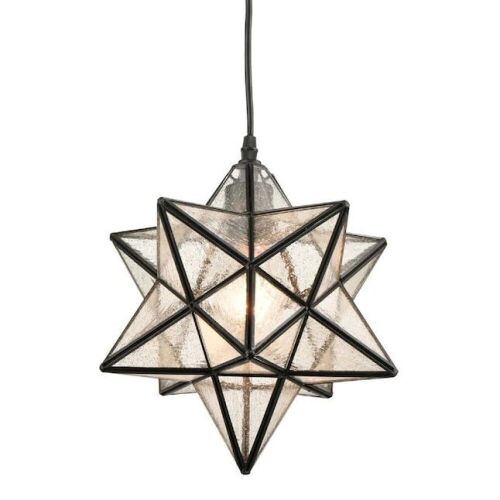 Star Pendant Light  - Lot 390
