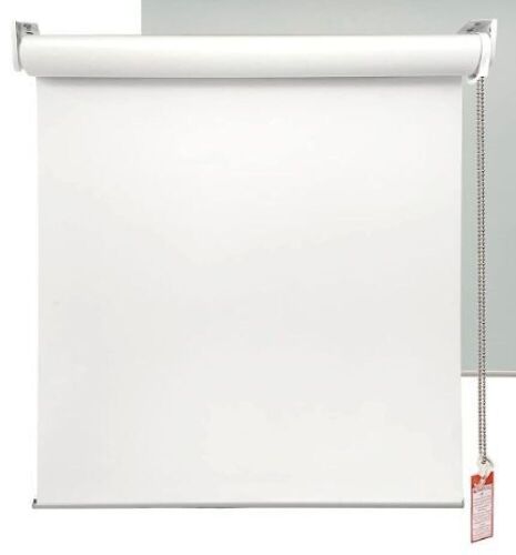 Homebox Roller Window Shades, White, 58" x 72"  - Lot 753