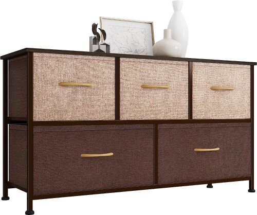 Reyade Dresser with 5 Fabric Drawers  - Lot 228
