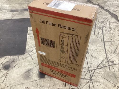 Oil Filled Radiator Heater  - Lot 156