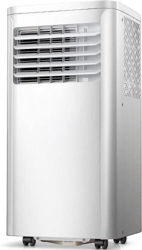 Antarctic Star Portable Air Conditioner 8000 BTU, Cools 200sq. ft, 24H Timer, Quiet Operation,Window Fan, 2 Fan Speed - Lot 68