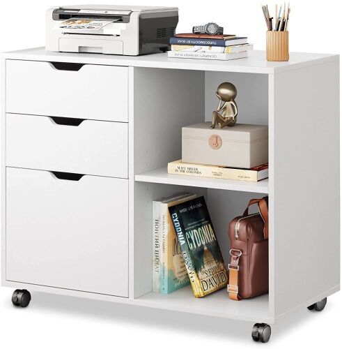 Mobile Printer Stand with 3 Drawers  - Lot 604