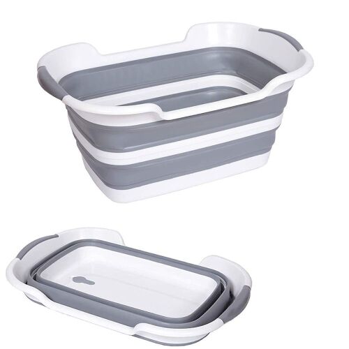 Collapsible Small Pets Portable Bath Tub with Drainage Hole  - Lot 723