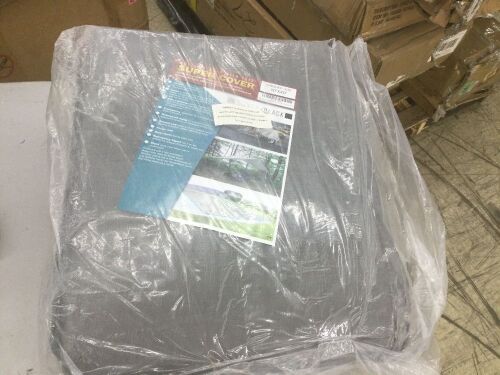 30' x 40' Tarp Cover Silver/Black  - Lot 120
