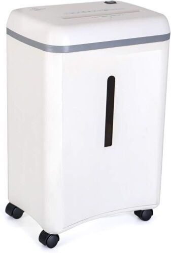 WOLVERINE 8-Sheet Super Micro Cut High Security Level P-5 Ultra Quiet Paper/Credit Card Home Office Shredder with 4.5 Gallons Pullout Waste Bin  - Lot 583
