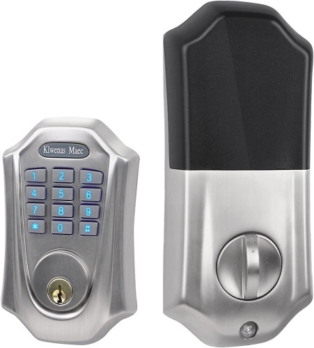 KlwenasMaec Smart Electronic Digital Keypad Deadbolt Lock - Lot 11