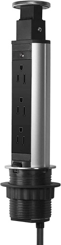 Elbe 3-Way Pull Out Socket w/ 1.5M Extension Cord - Lot 156