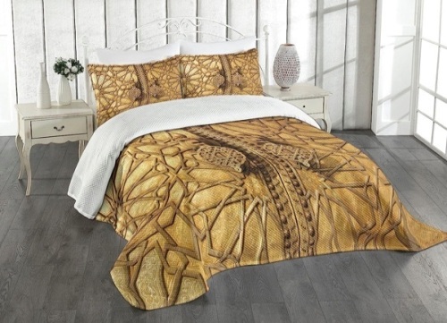 Ambesonne Moroccan Bedspread, Unknown size - Lot 179