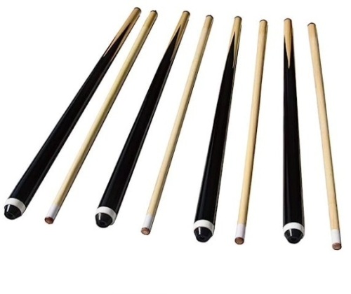 Set of 4 Pool Cues, Measurements Unknown - Lot 87