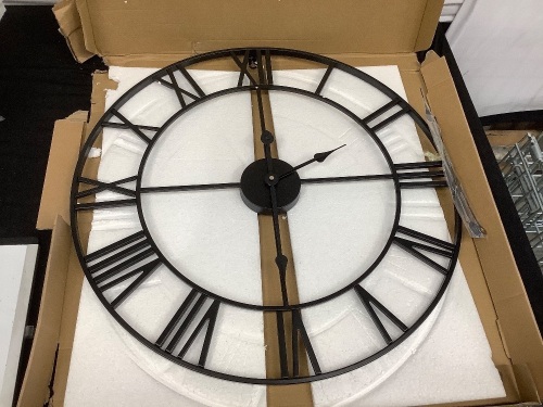 24" Retro Wall Clock - Lot 213