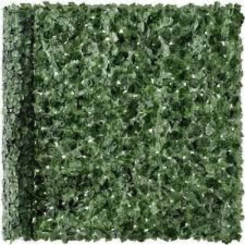 Outdoor Faux Ivy Privacy Screen Fence - Lot 6937