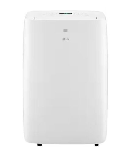 LG 6,000 BTU (DOE) 115-Volt Portable Air Conditioner Cools 250 Sq. Ft. with Dehumidifier Function and LCD Remote - Lot 32