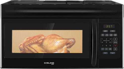 Gasland Chef 30" Over-the-Range Microwave Oven 1.6 Cu. Ft. Capacity, 1000 Watts, 13" Glass Turntable  - Lot 115