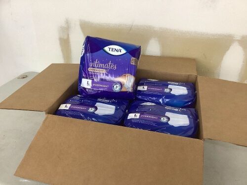 Case of Women's Tena Overnight Underwear, L - Lot 684