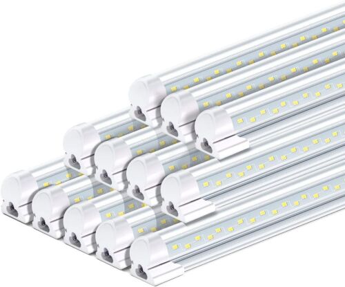 Monios-L 8' LED Shop Light 85W 5000k, 12 Pack  - Lot 299