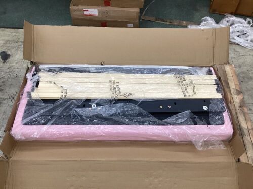 Pink Full Size Bed Frame - Lot 329