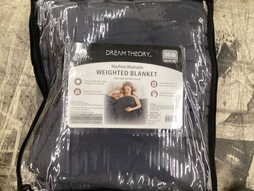 Dream Theory 20lb Weighted Blanket  - Lot 326