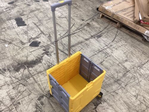 Collapsible Rolling Storage Cart  - Lot 205