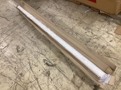 White Roller Blind 84"W x 64"H  - Lot 330