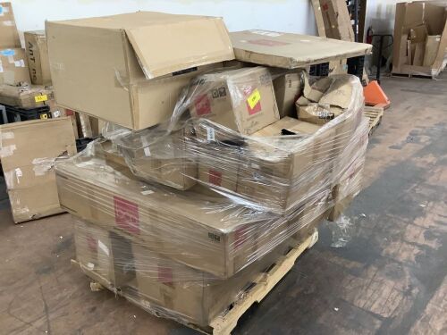 Pallet of Uninspected Christmas Trees & Decor  - Lot 463