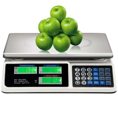 66 Lbs Digital Retail Weight Scale  - Lot 728