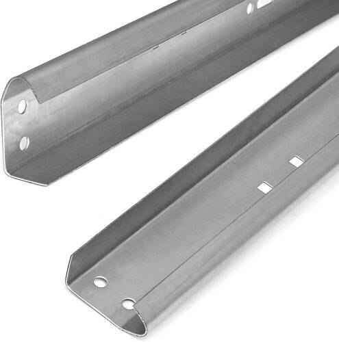 HOOIMA Garage Door Vertical Track Replacement Set for 7' Tall 2" Rollers   - Lot 409