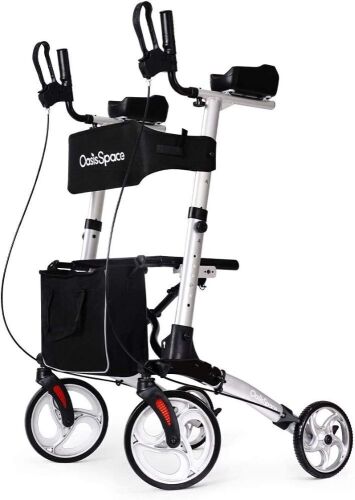 OasisSpace Upright Rollator Walker with Seat  - Lot 73