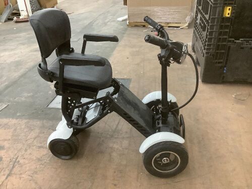 Foldable Electric Mobility Scooter - Needs Steering Adjustments, Not Very Stable  - Lot 20