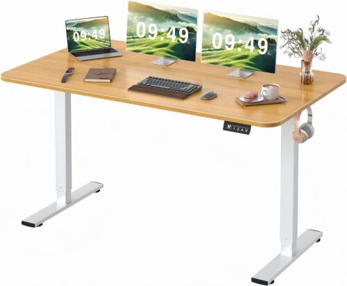 Electric Height Adjustable Standing Desk  - Lot 588