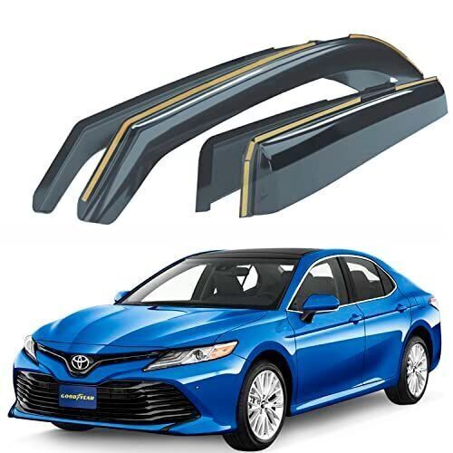 Goodyear Shatterproof In-Channel Window Deflectors for Toyota Camry 2018-2022 - Lot 862