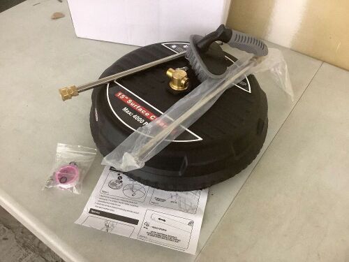 Pressure Washer Surface Cleaner 15" 4000PSI - Lot 634