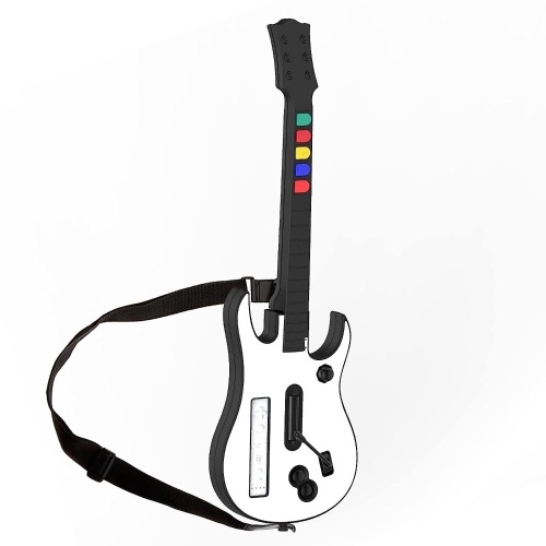 Wireless Guitar for Wii (White) - Lot 173