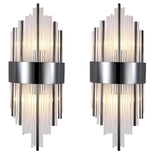 BOKT Crystal Luxury Wall Sconces - Lot 355