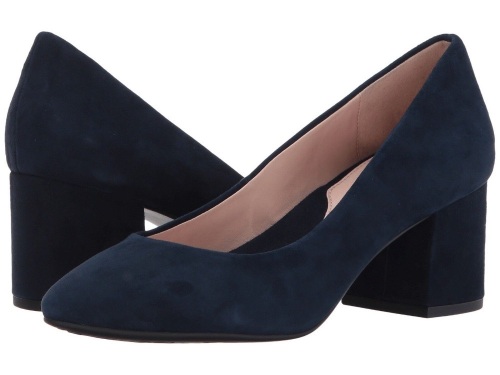 Taryn Rose Women's Rochelle Suede Navy Pumps Size 9.5  - Lot 390