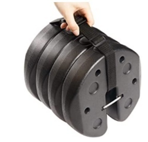 Canopy Weights with Lock Design, 4-Pack - Lot 421