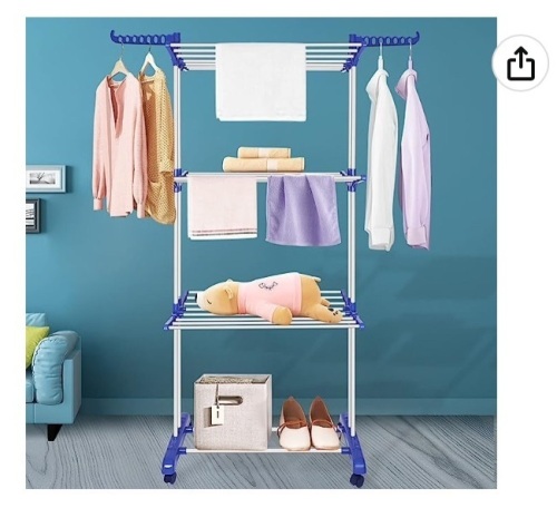 Clothes Drying Rack73*13. 5*22. 5cm - Lot 225
