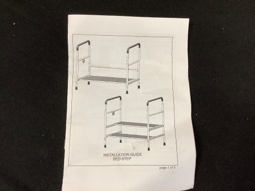 Bedstep with Grab Bars - Lot 54