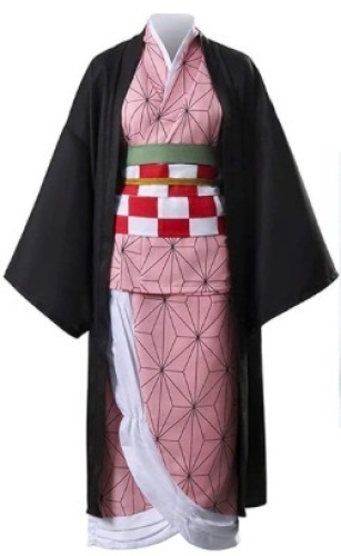 Demon Slayer Kimetsu No Yaiba Cosplay Costume, Kids 120 - Lot 128