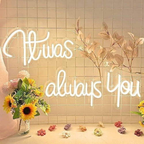 It Was Always You Neon Sign, 41 Inches - Lot 441