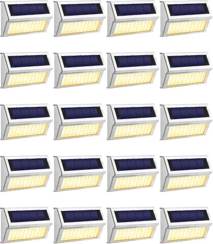 Treela 16 Pack Solar Step Lights - Lot 434
