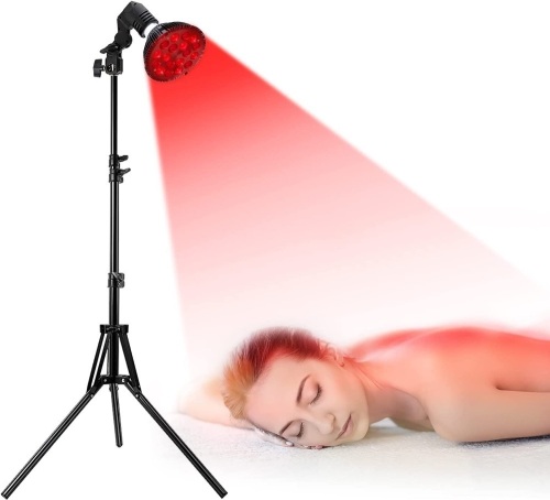 Red Light Therapy Lamp with Stand - Lot 181