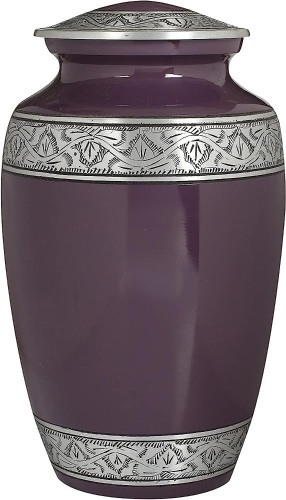 10" Magenta Urn - Lot 318