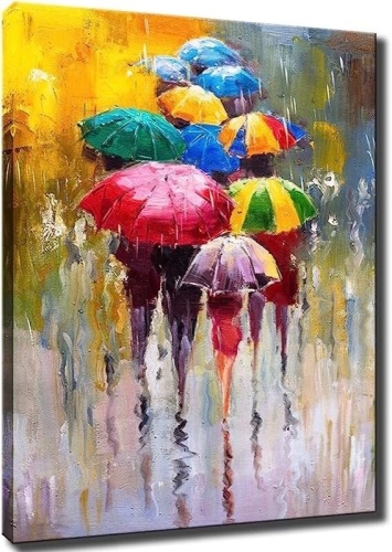 Painting of Umbrellas - Lot 373