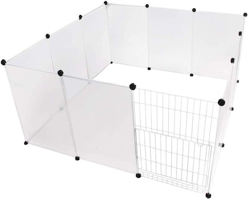 Susupet Adjustable White Panels and Door - Lot 429