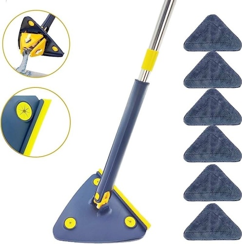 360 Degree Rotatable Adjustable Cleaning Mop 51.2in  - Lot 233